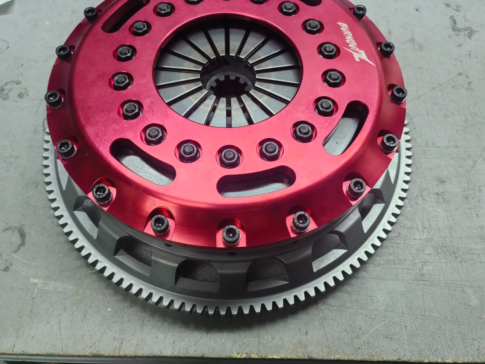 Сцепление 1UZ 3UZ двухдиск керамика R154 Getrag ZF