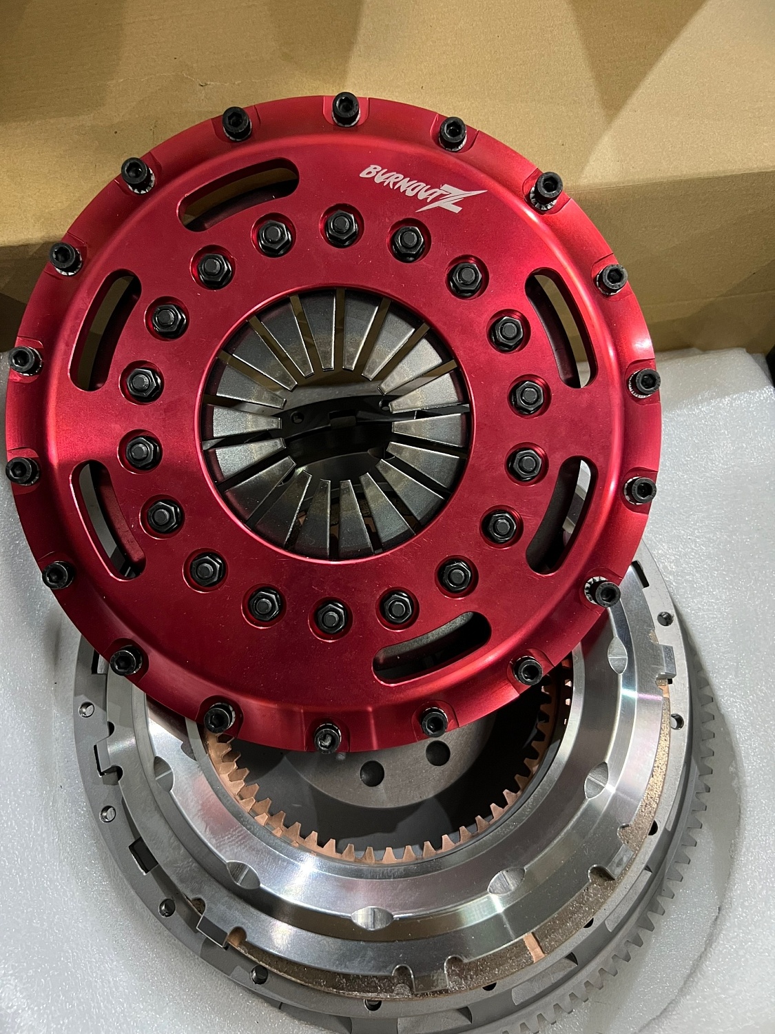 Сцепление 1UZ 3UZ двухдисковая керамика под КПП R154 Getrag ZF