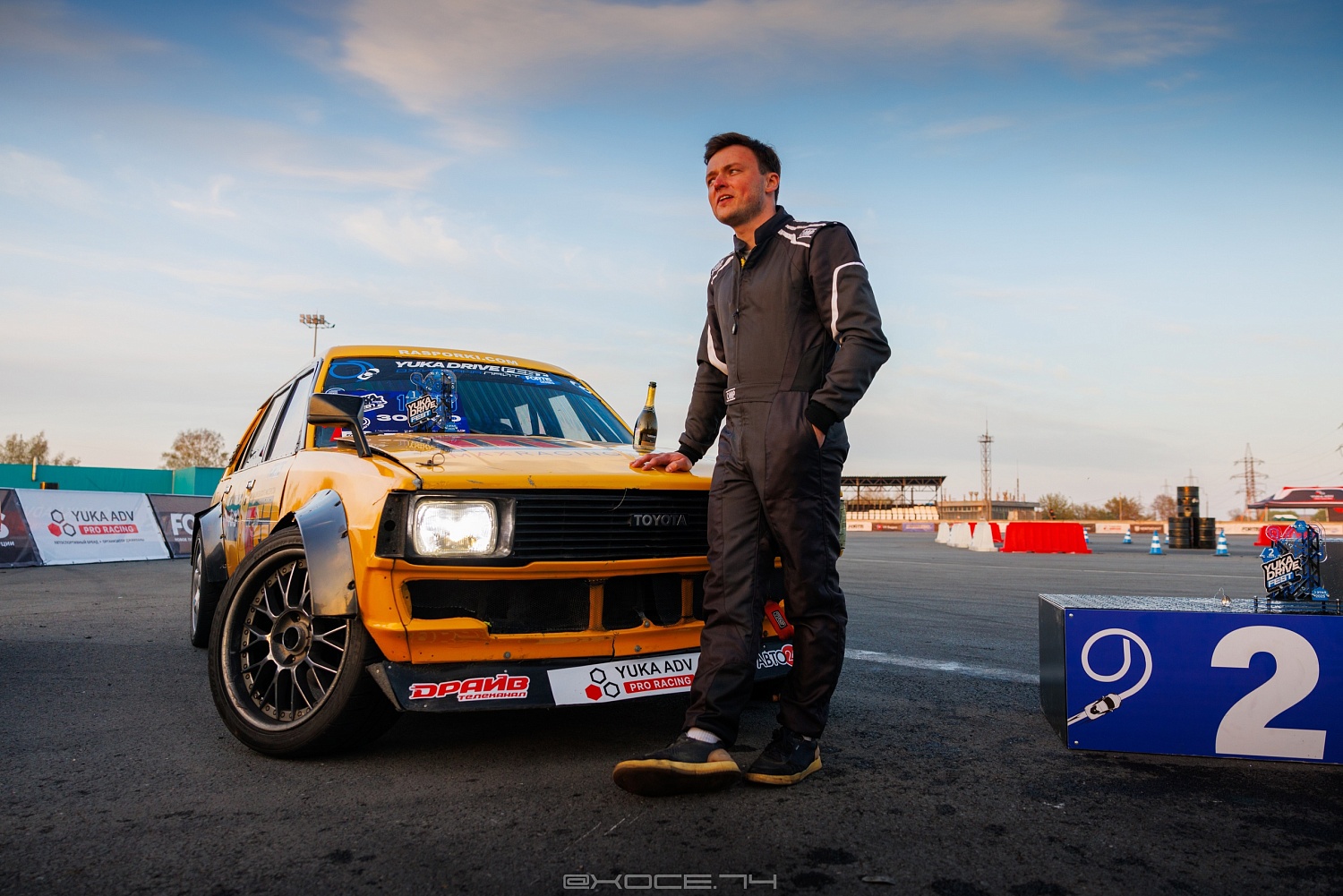Победа! Артём Лавров завоевал первое место на первом этапе YUKA Gymkhana Lite