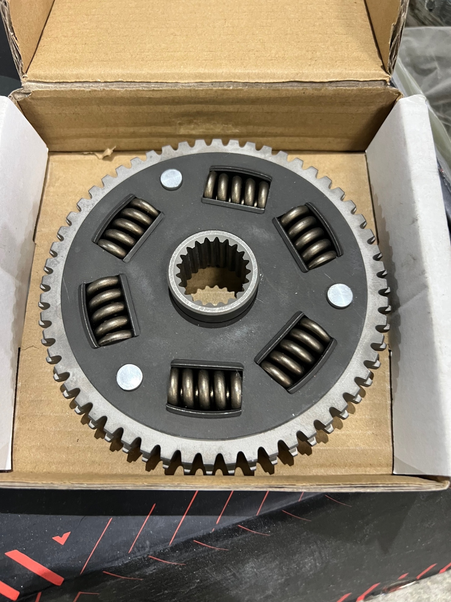 Сцепление 1UZ 3UZ двухдиск керамика R154 Getrag ZF