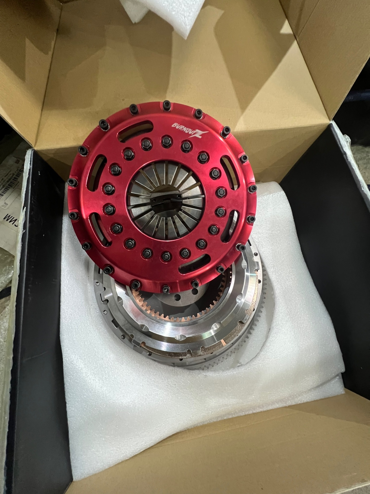 Сцепление 1UZ 3UZ двухдиск керамика R154 Getrag ZF