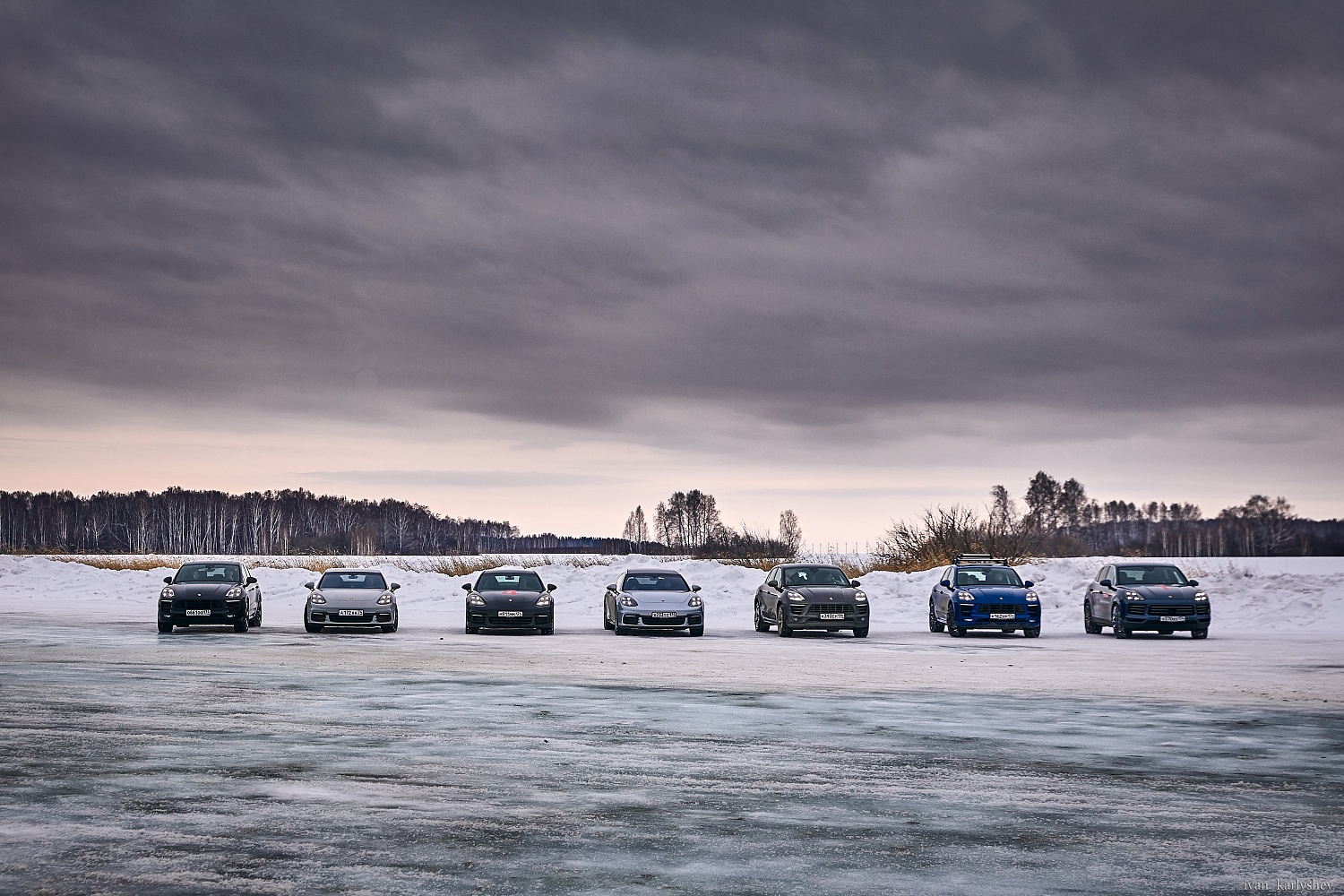 Зимний тренинг для владельцев автомобилей Porsche Ice Weekend 2019 
