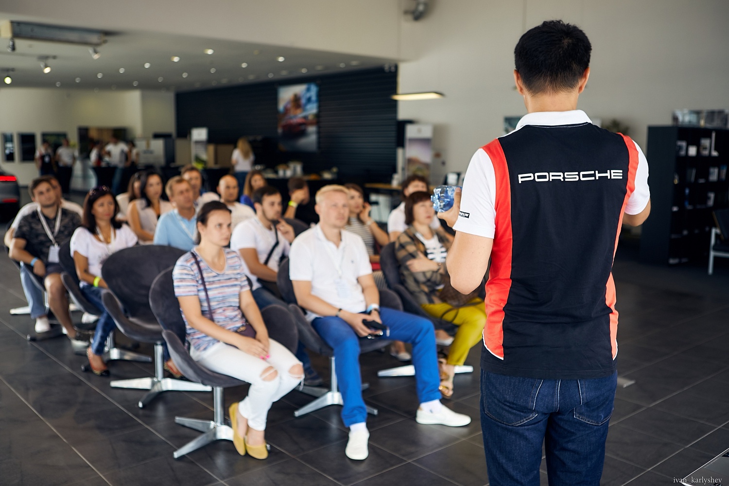 Летний тренинг для клиентов Porsche Experience 2018