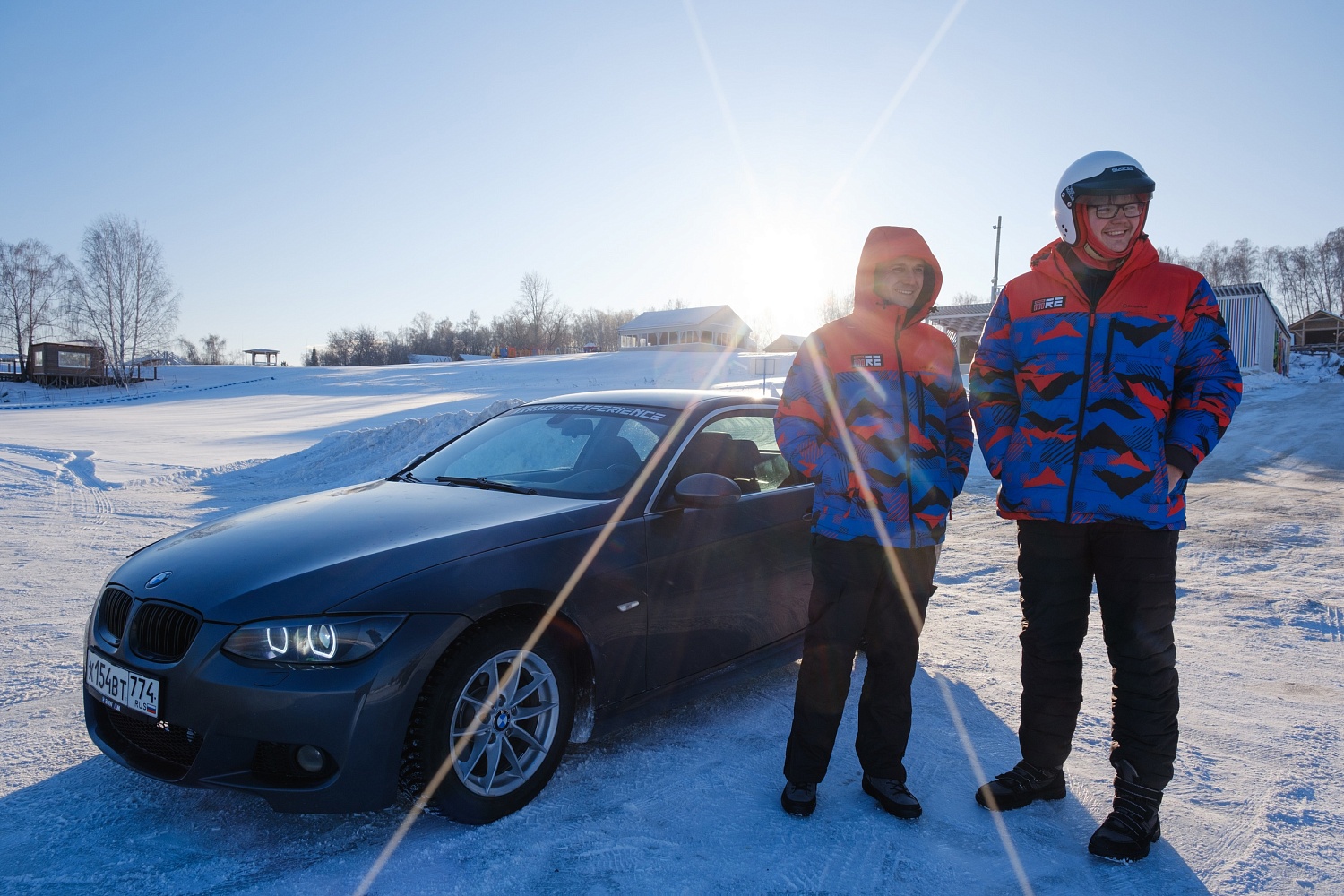 Начало в дрифте на BMW 3-серии E92. Два зимних занятия по 50 мин. Х уровень